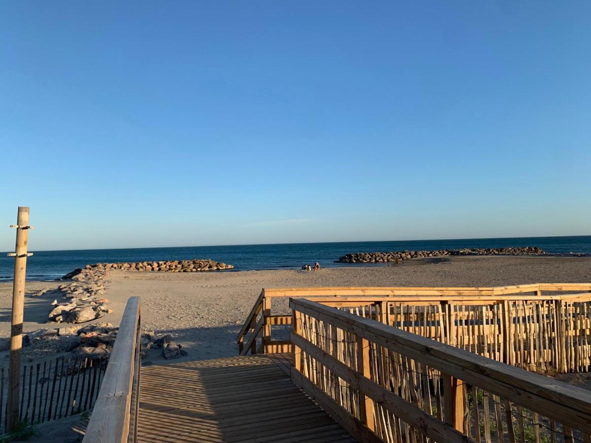T2 Climatise - Rdc & Belle Terrasse A Frontignan Plage Exterior photo